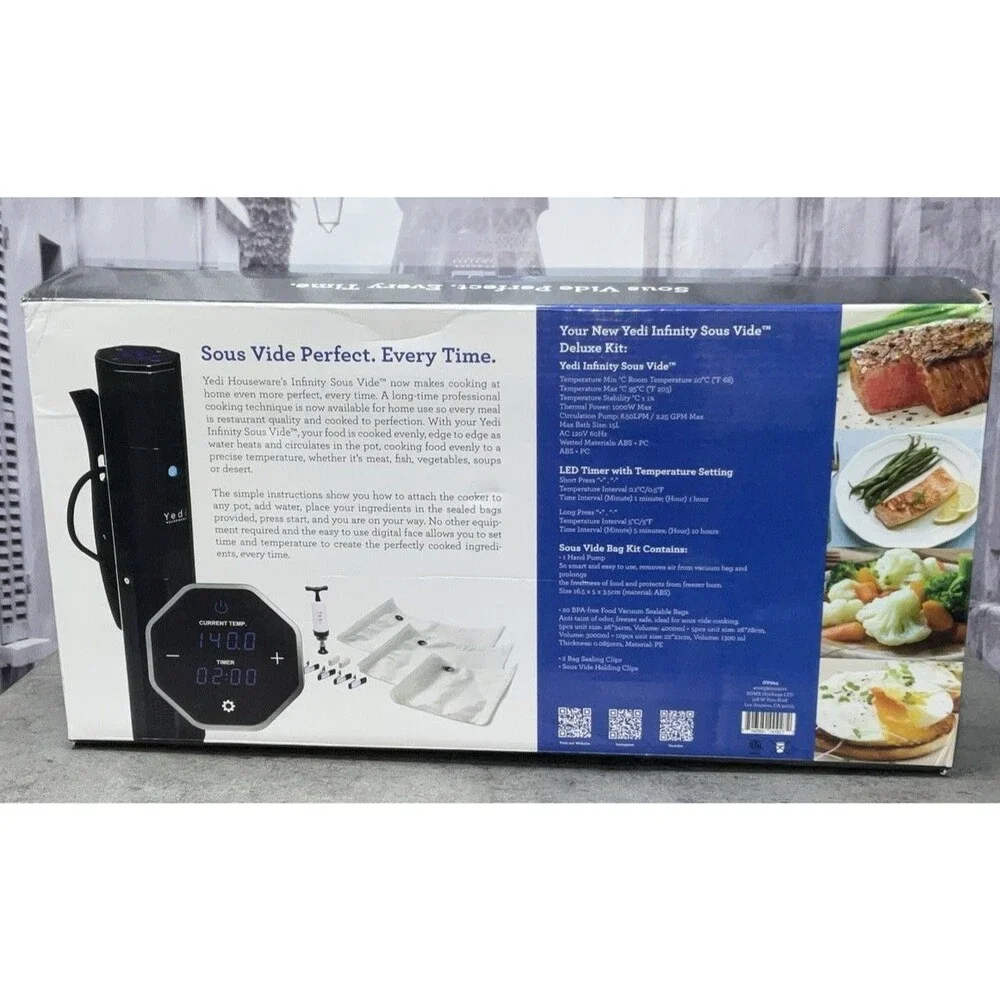 The Yedi Infinity Sous Vide Powered Octcision Technology Deluxe Kit